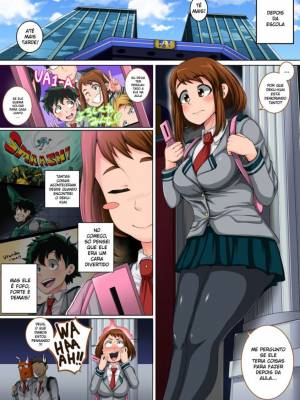 Boku No Harem Academia part 3: wa Ochako Hen Hentai pt-br 02