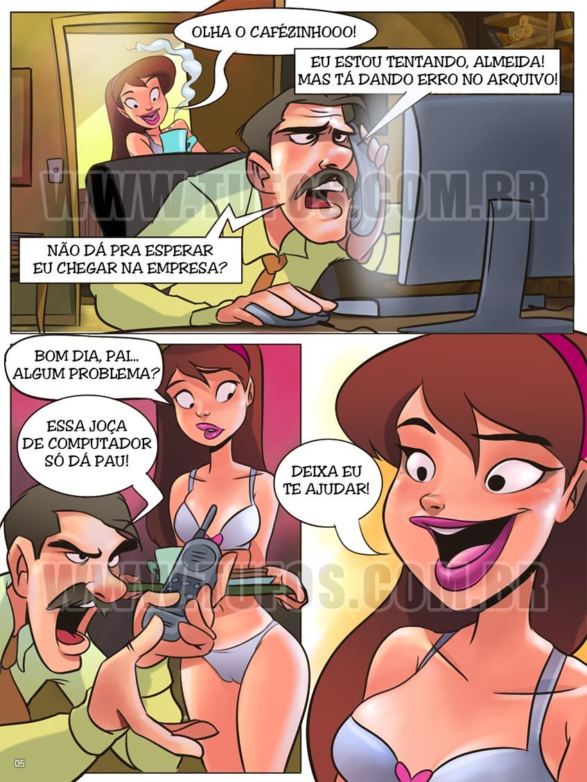 Família Sacana: Tentação em casa Hentai pt-br 05