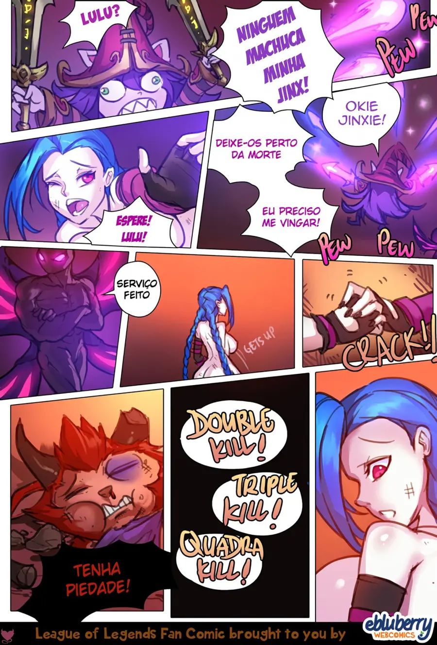 Jinx X Lulu + Others Hentai pt-br 17