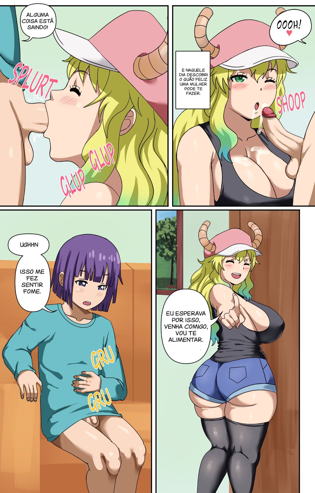 Lucoa [Miss Kobayashis Dragon Maid] Hentai pt-br 04