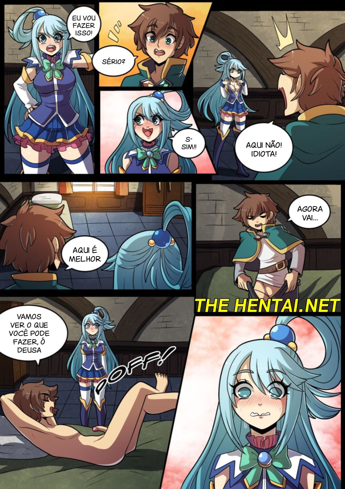 Konosubass - Aqua Quest! Hentai pt-br 07