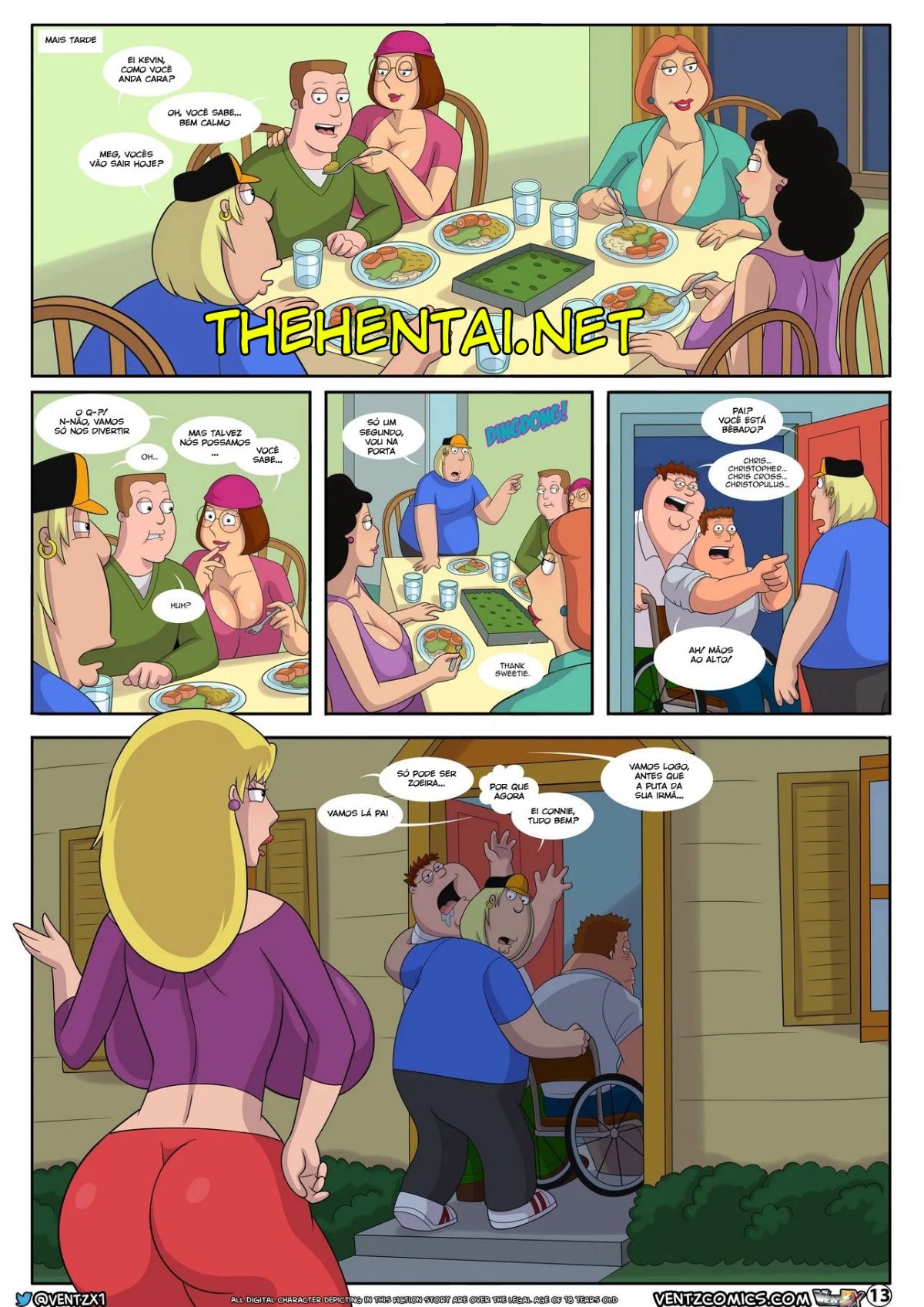 Quahog Diaries part 3 Hentai pt-br 13