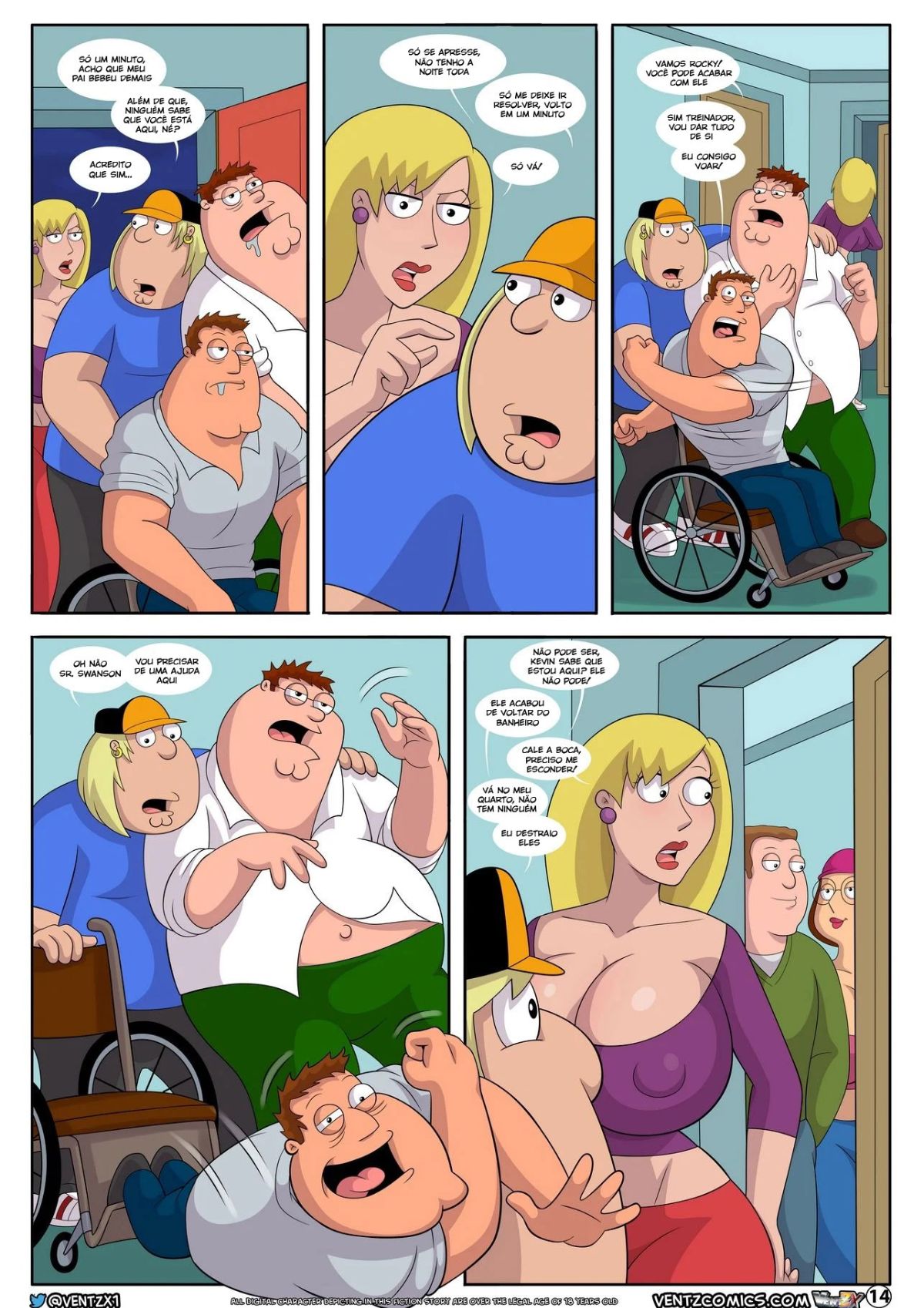 Quahog Diaries part 3 Hentai pt-br 14