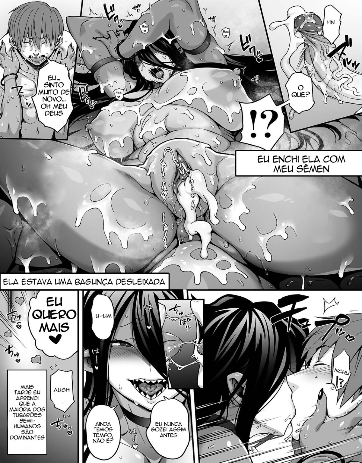 Bubble Shark Princess Akula Hentai pt-br 17