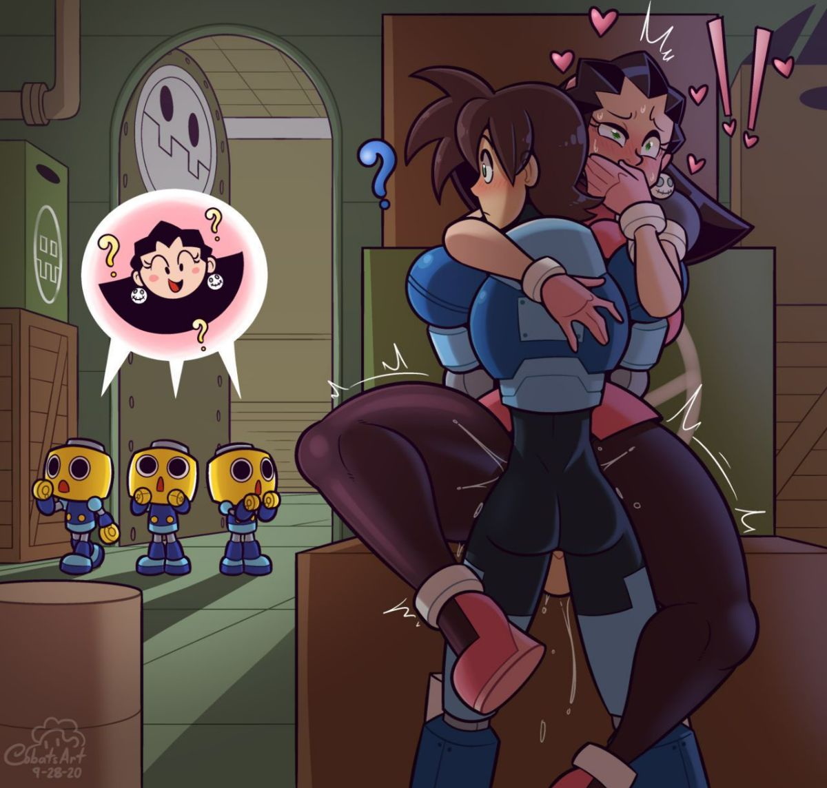 Tron Bonne and Mega-Dweeb Hentai pt-br 22