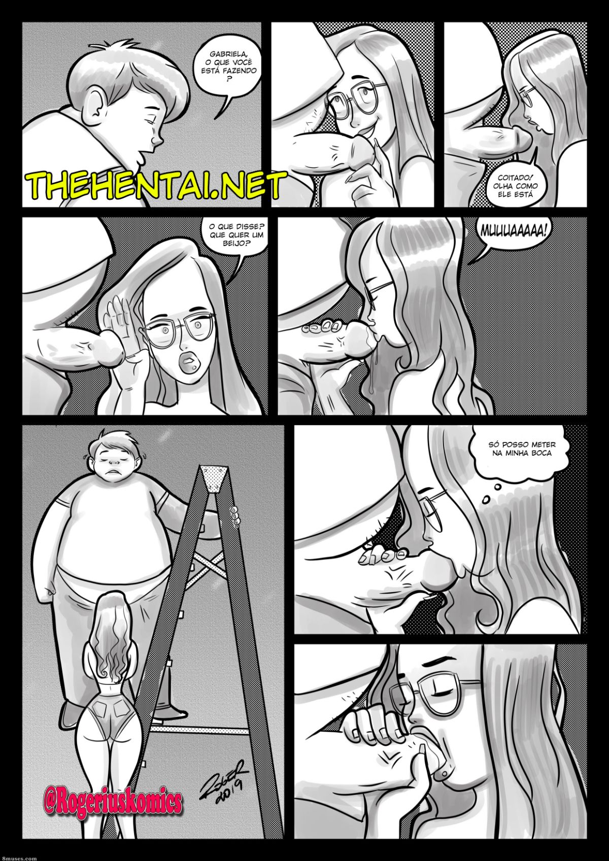 Gabriel and Gabriela part 4 Hentai pt-br 12