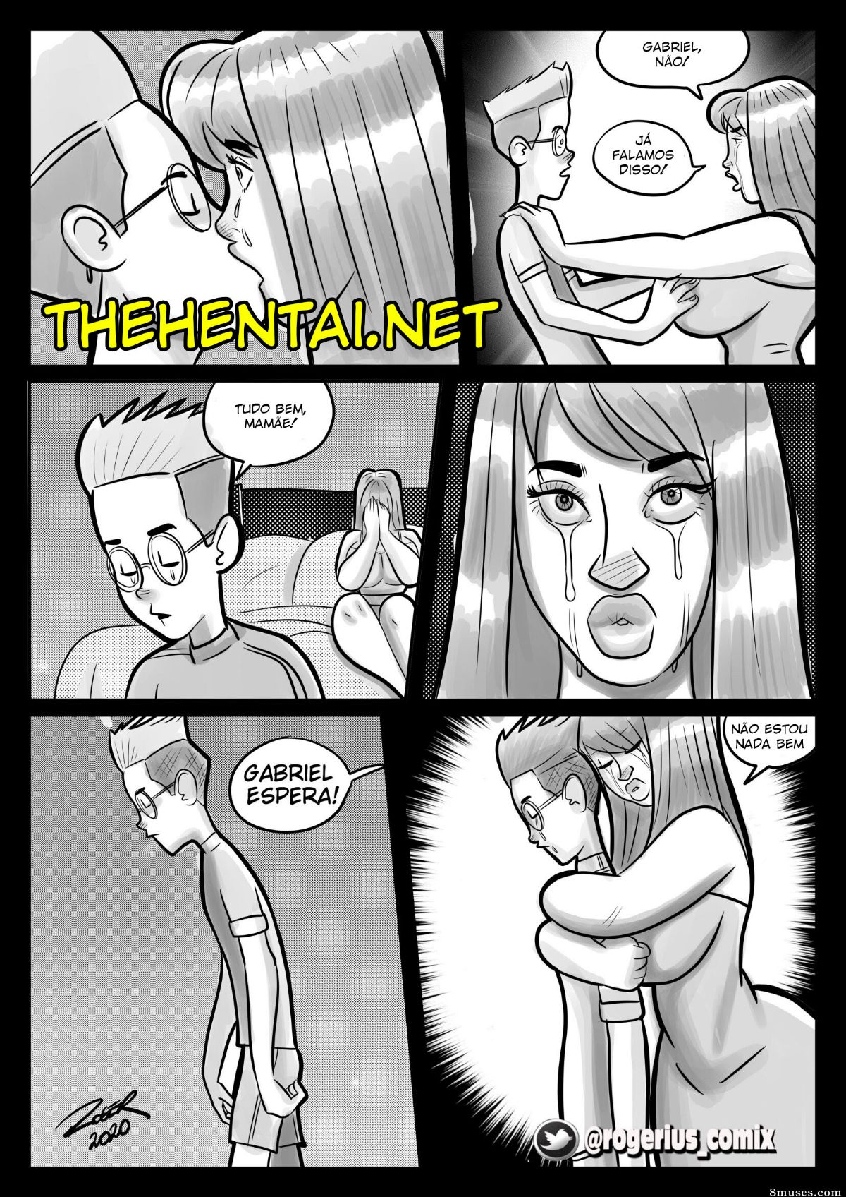 Gabriel and Gabriela part 6 Hentai pt-br 13