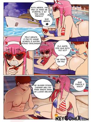 Zero Two Vacaciones Hentai pt-br 04