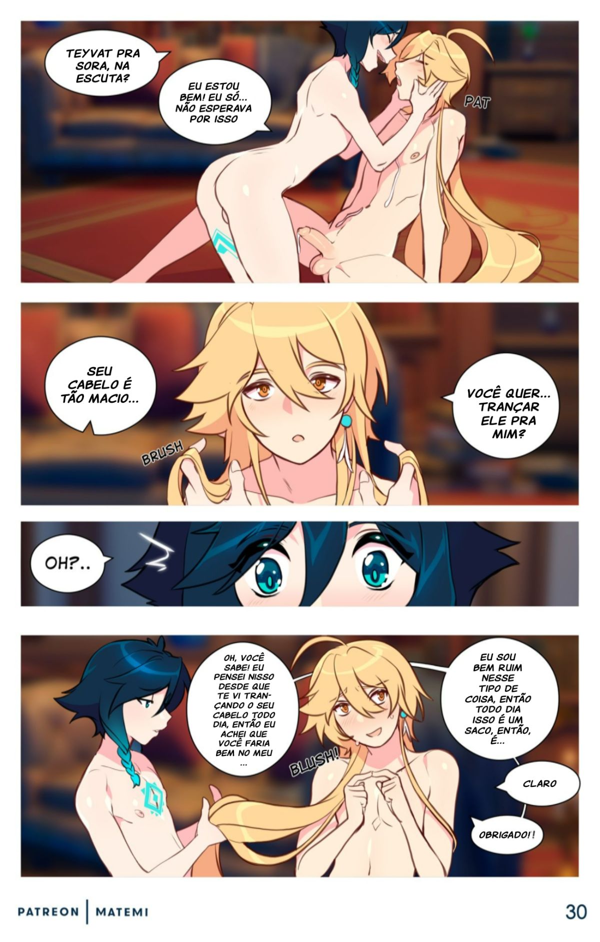 Venti X Aether Hentai pt-br 30