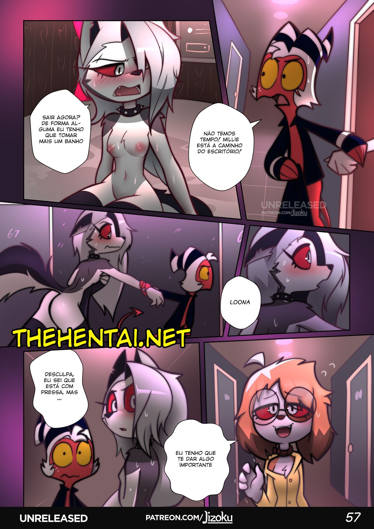 A Night With Loona Hentai pt-br 58