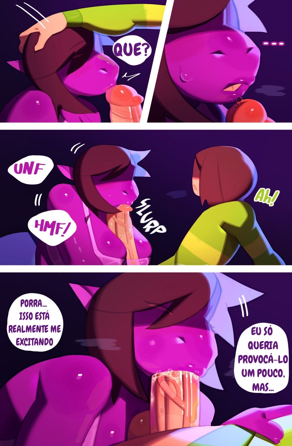 A Susie x Kris Comic Hentai pt-br 12