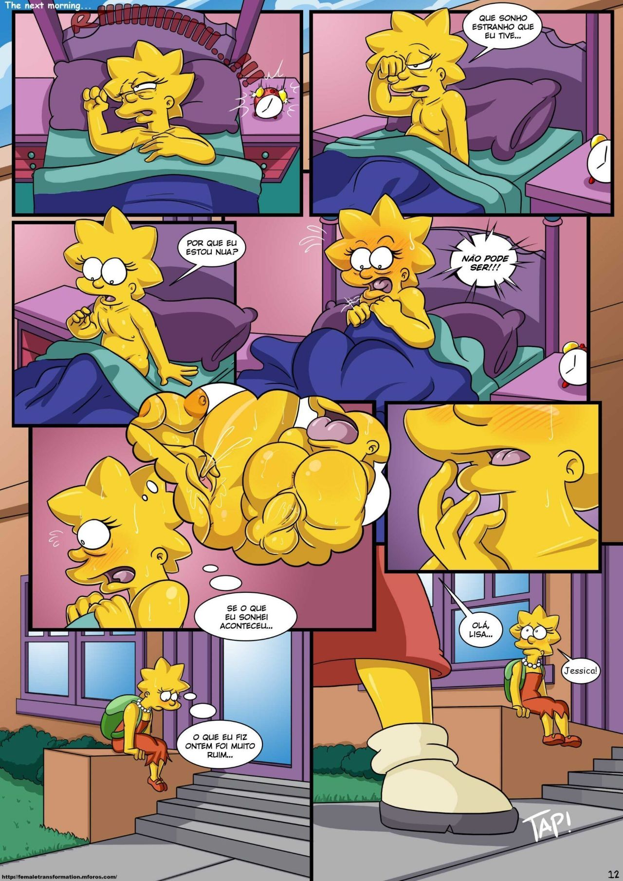 Treehouse of Horror Part 3 Hentai pt-br 13