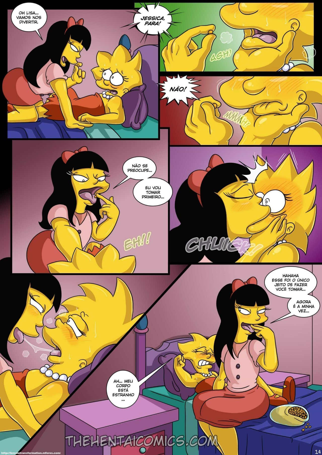 Treehouse of Horror Part 3 Hentai pt-br 15