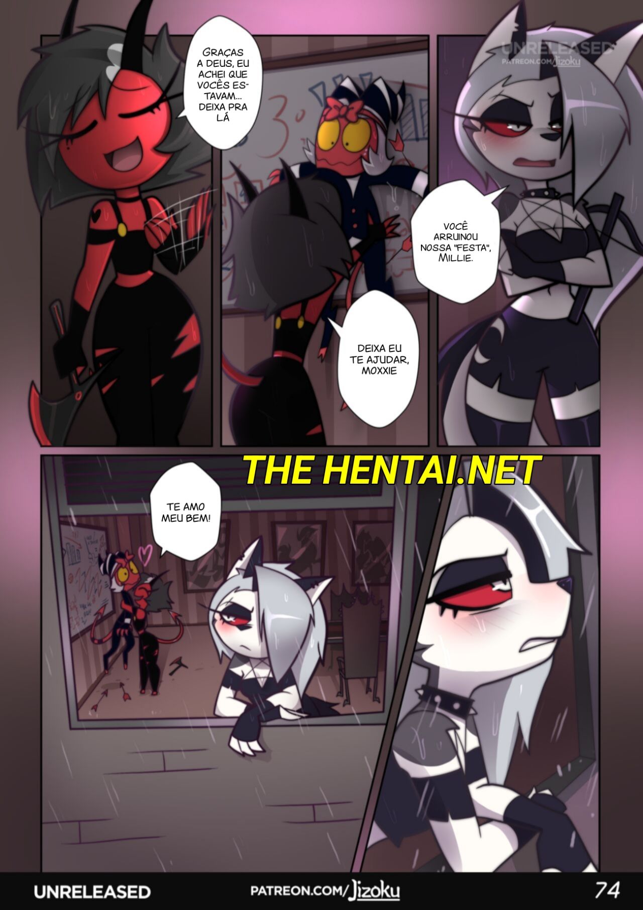 A Night With Loona Hentai pt-br 75