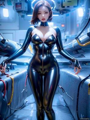 Shiny latex girls Part 1 Hentai pt-br 178