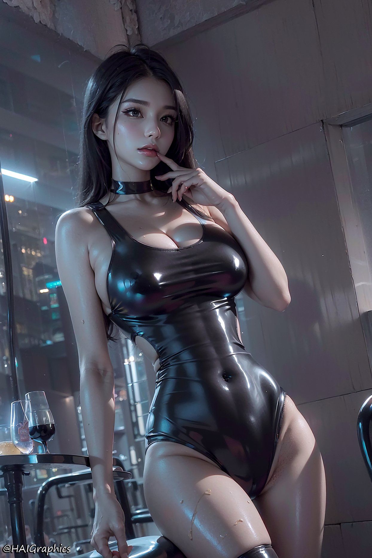 Shiny latex girls Part 1 Hentai pt-br 18