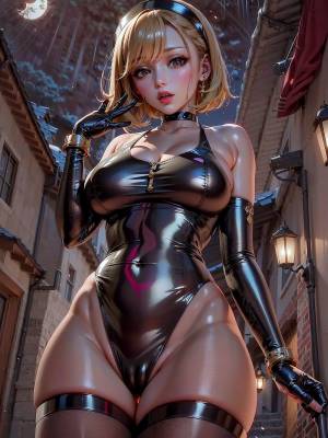 Shiny latex girls Part 1 Hentai pt-br 191