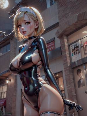 Shiny latex girls Part 1 Hentai pt-br 194