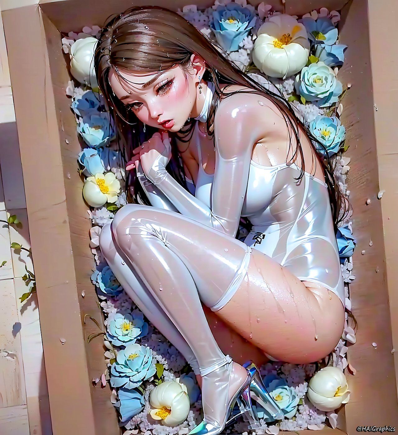 Shiny Latex Girls Part 2 Hentai pt-br 09