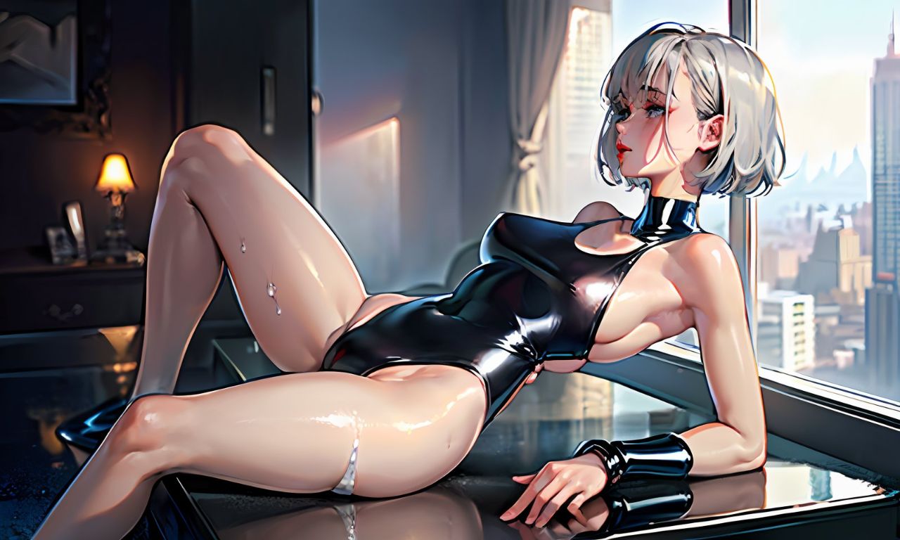 Shiny Latex Girls Part 2 Hentai pt-br 145