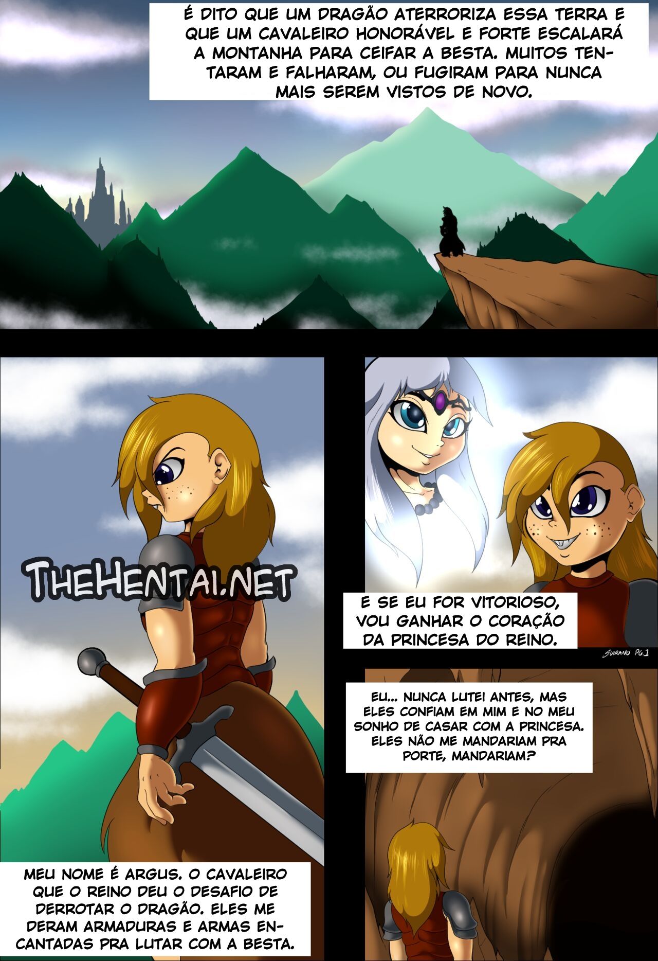 Trial By Sword Hentai pt-br 03