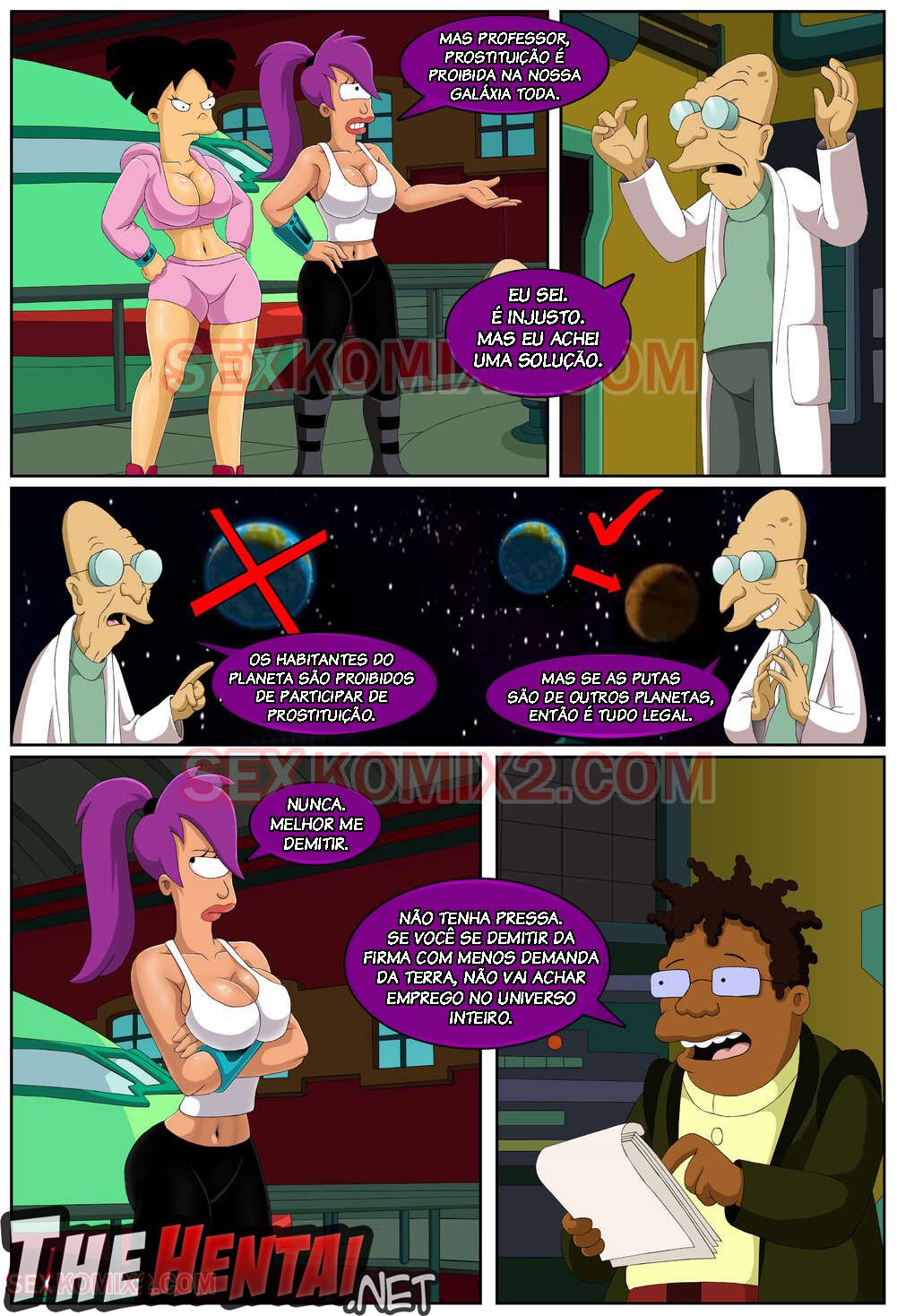 Futurama: Interplanetary Sex Hentai pt-br 04