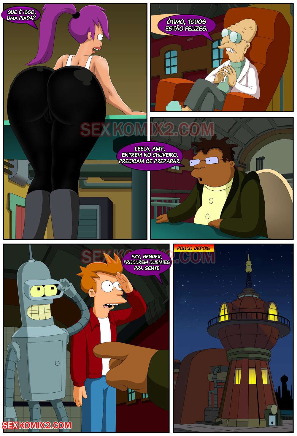 Futurama: Interplanetary Sex Hentai pt-br 05