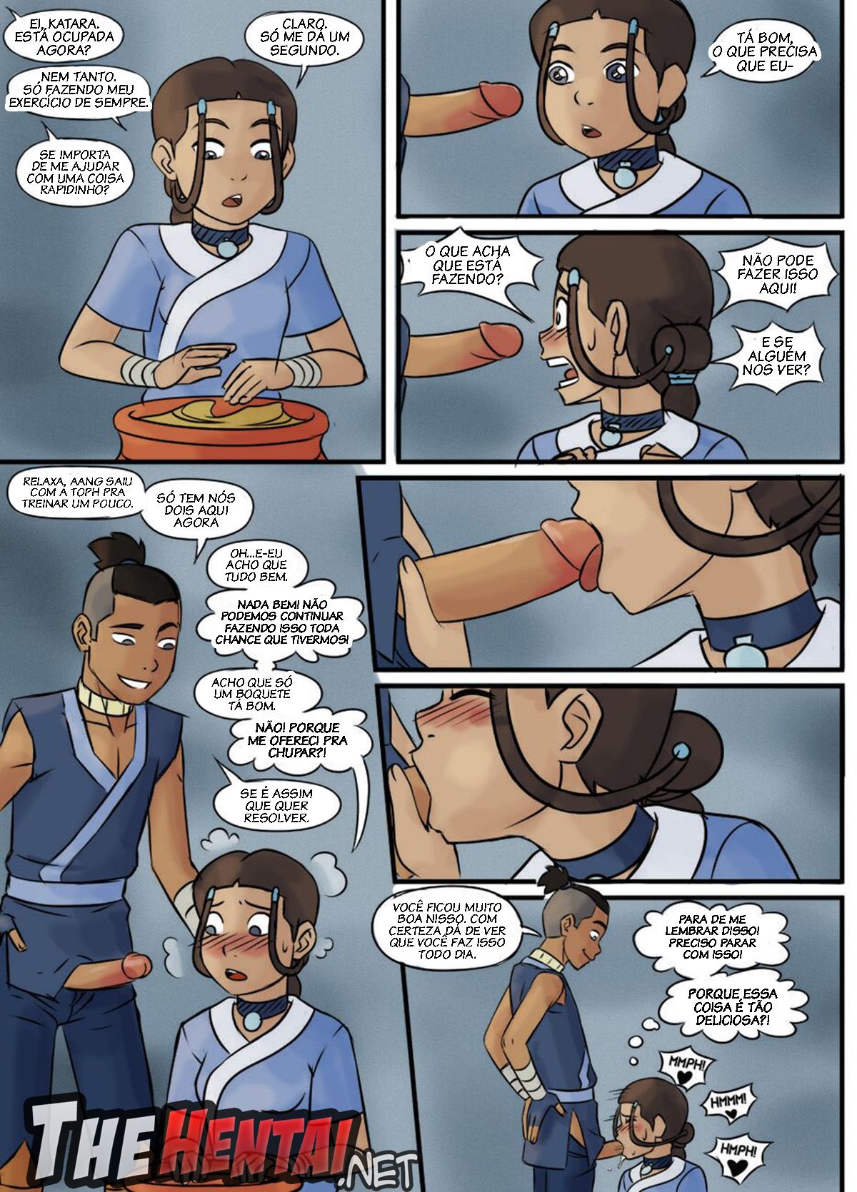 Sokka x Katara Hentai pt-br 05