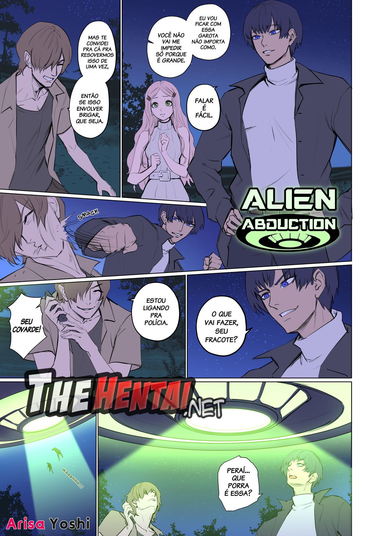 Alien Abduction Part 1 Hentai pt-br 02