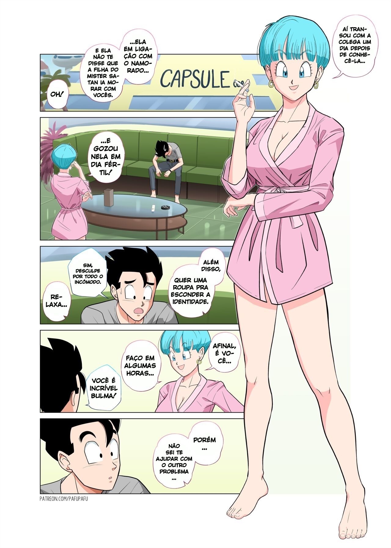 Dragonhall 3: Gohan vs Bulma! Hentai pt-br 05