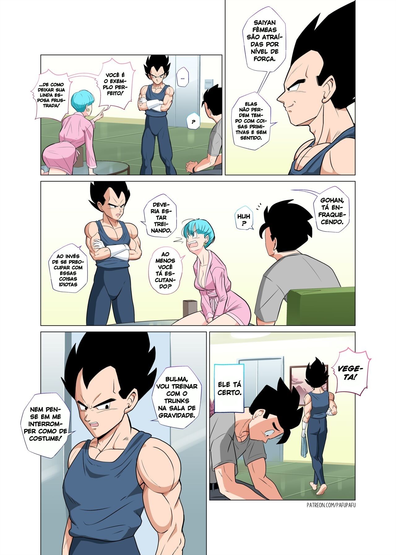 Dragonhall 3: Gohan vs Bulma! Hentai pt-br 07