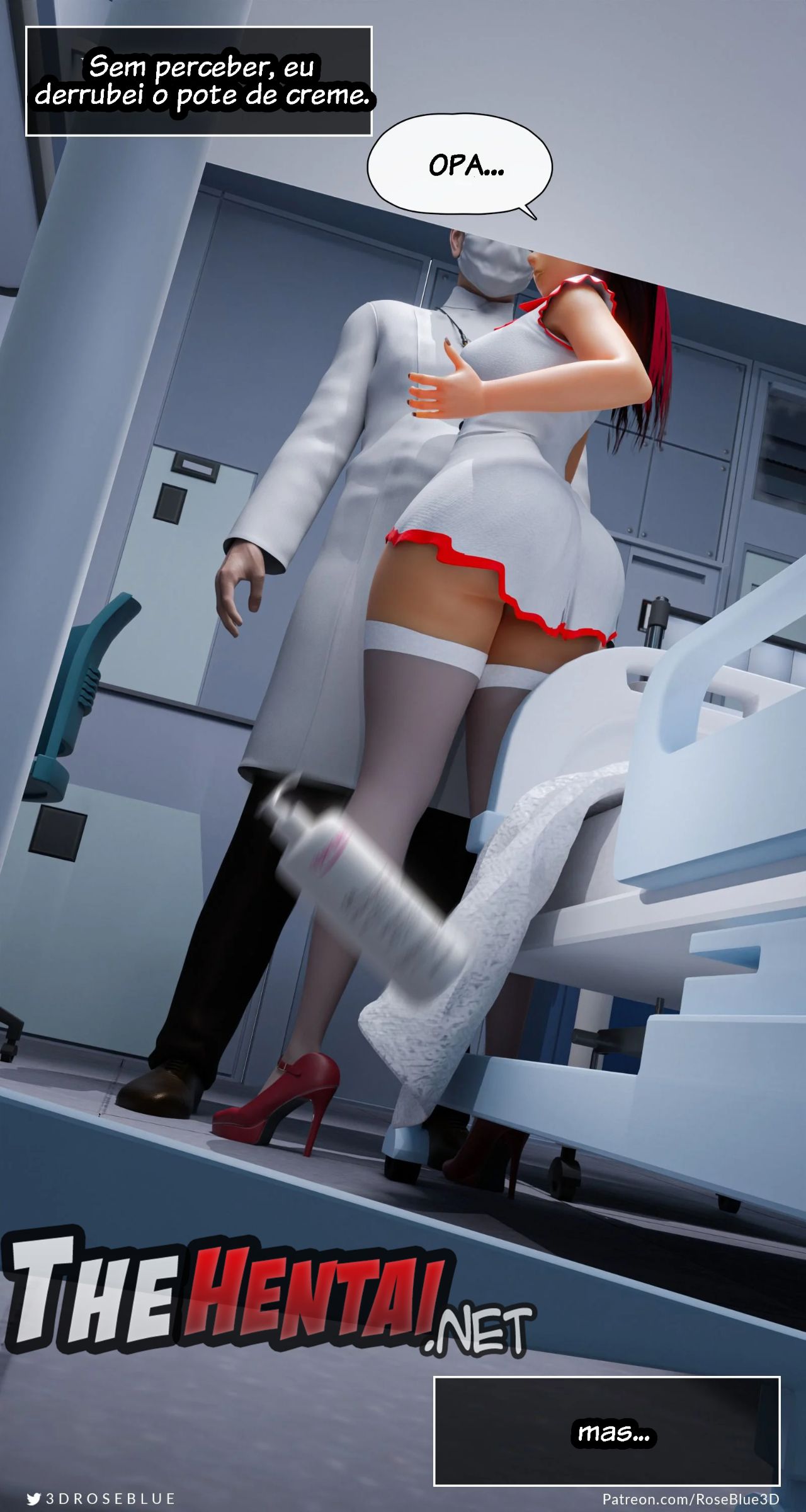 Unemployed by Rose Blue 3D Hentai pt-br 19