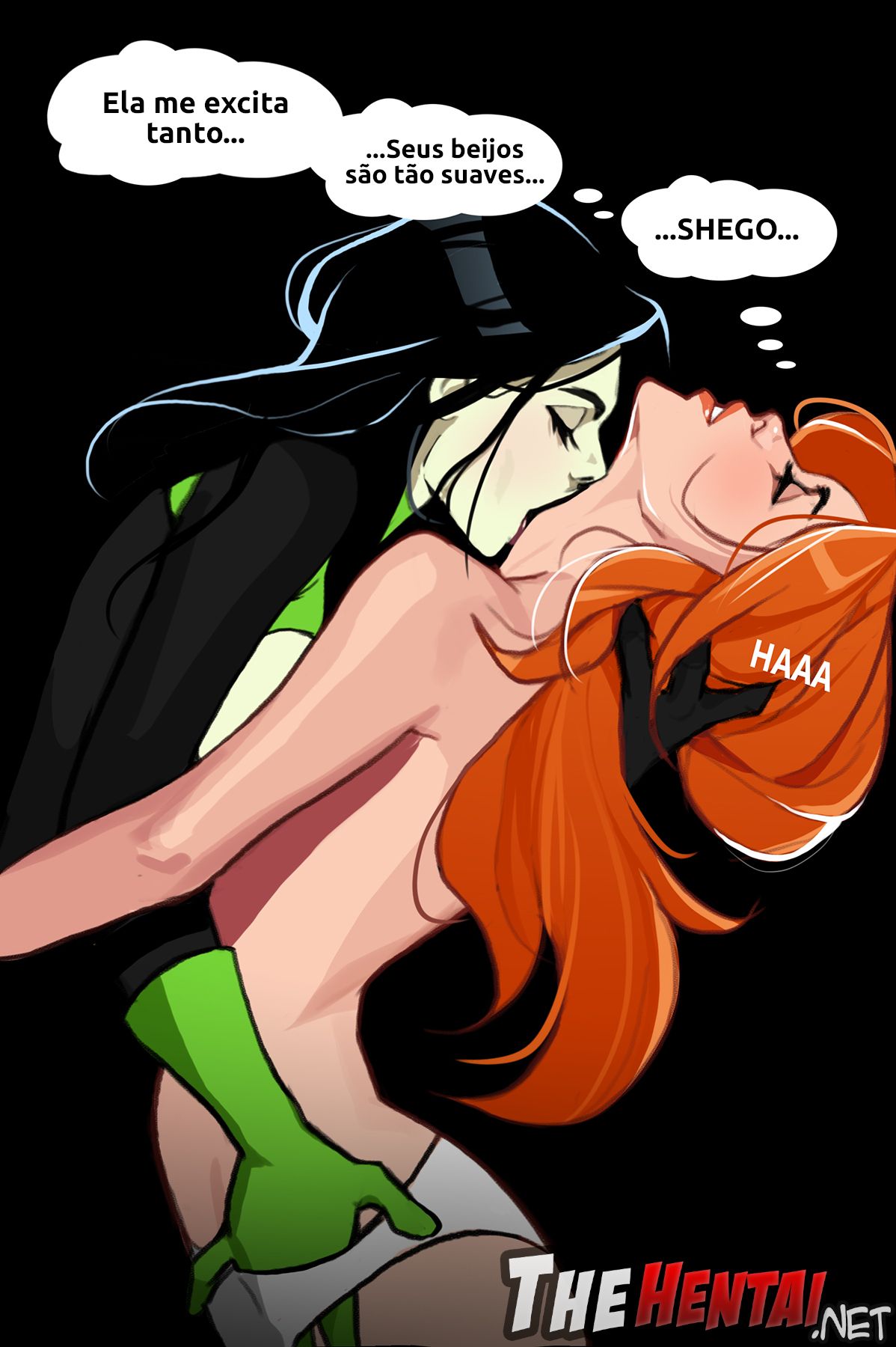 Kim and Shego: Date on the Roof Hentai pt-br 13