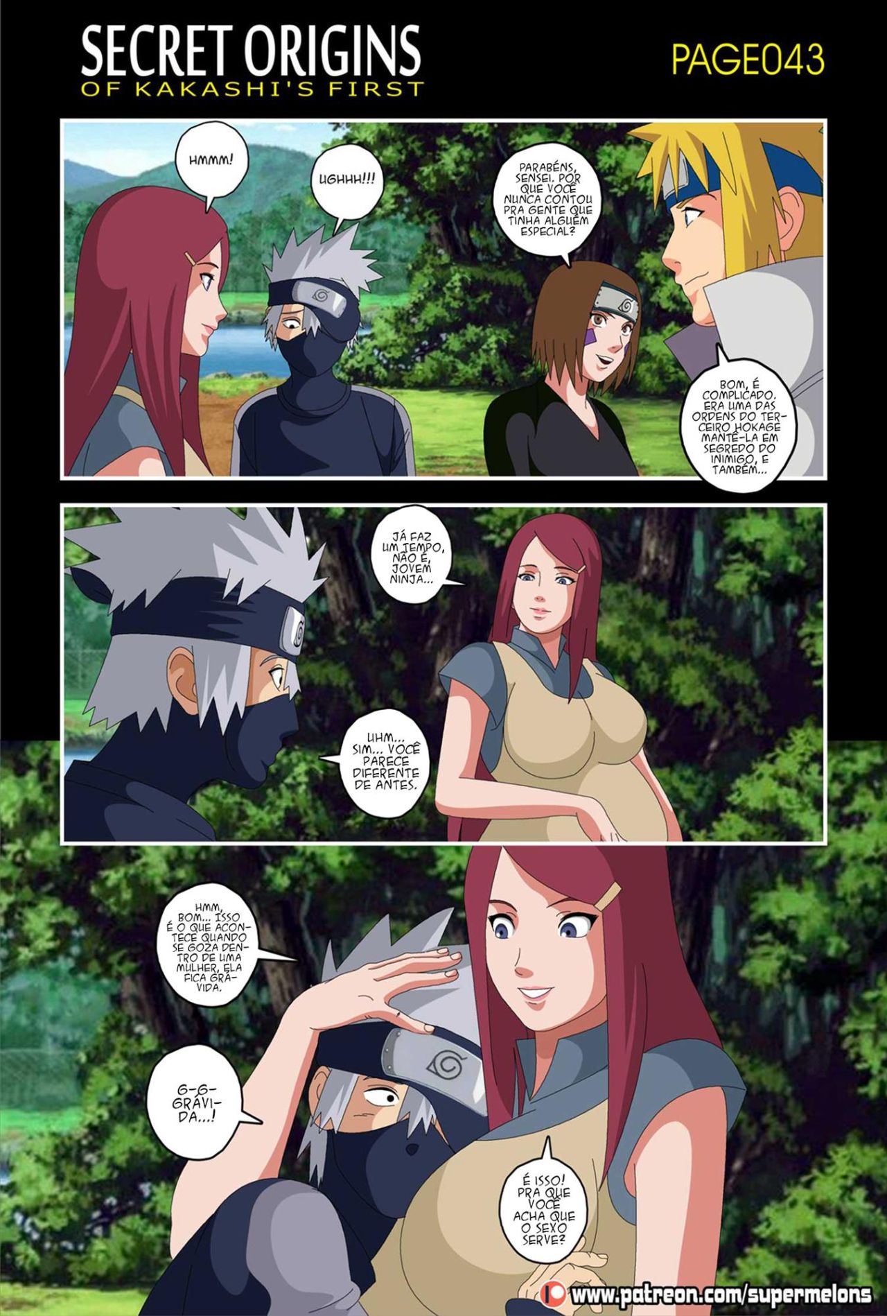 Secret Origins of Kakashi’s First Hentai pt-br 45