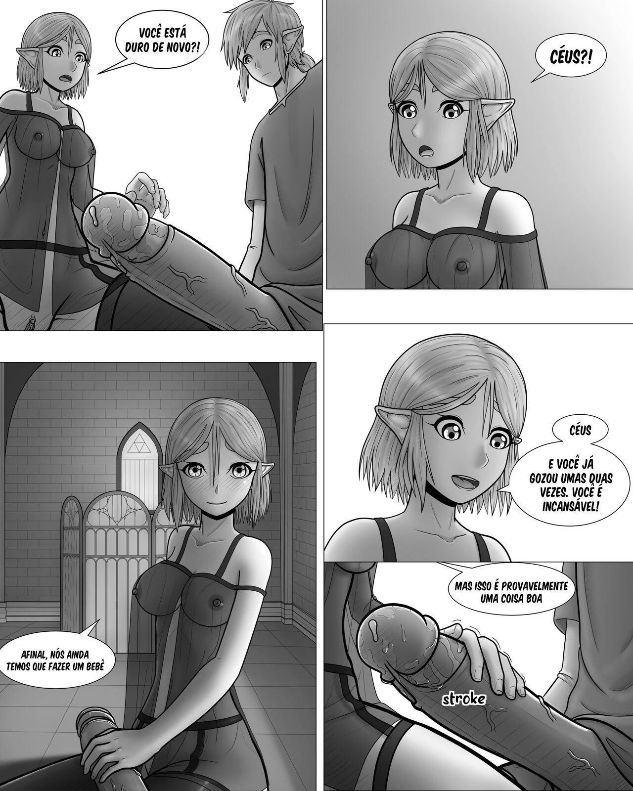 The Legend of Zelda: A Night with the Princess Hentai pt-br 21