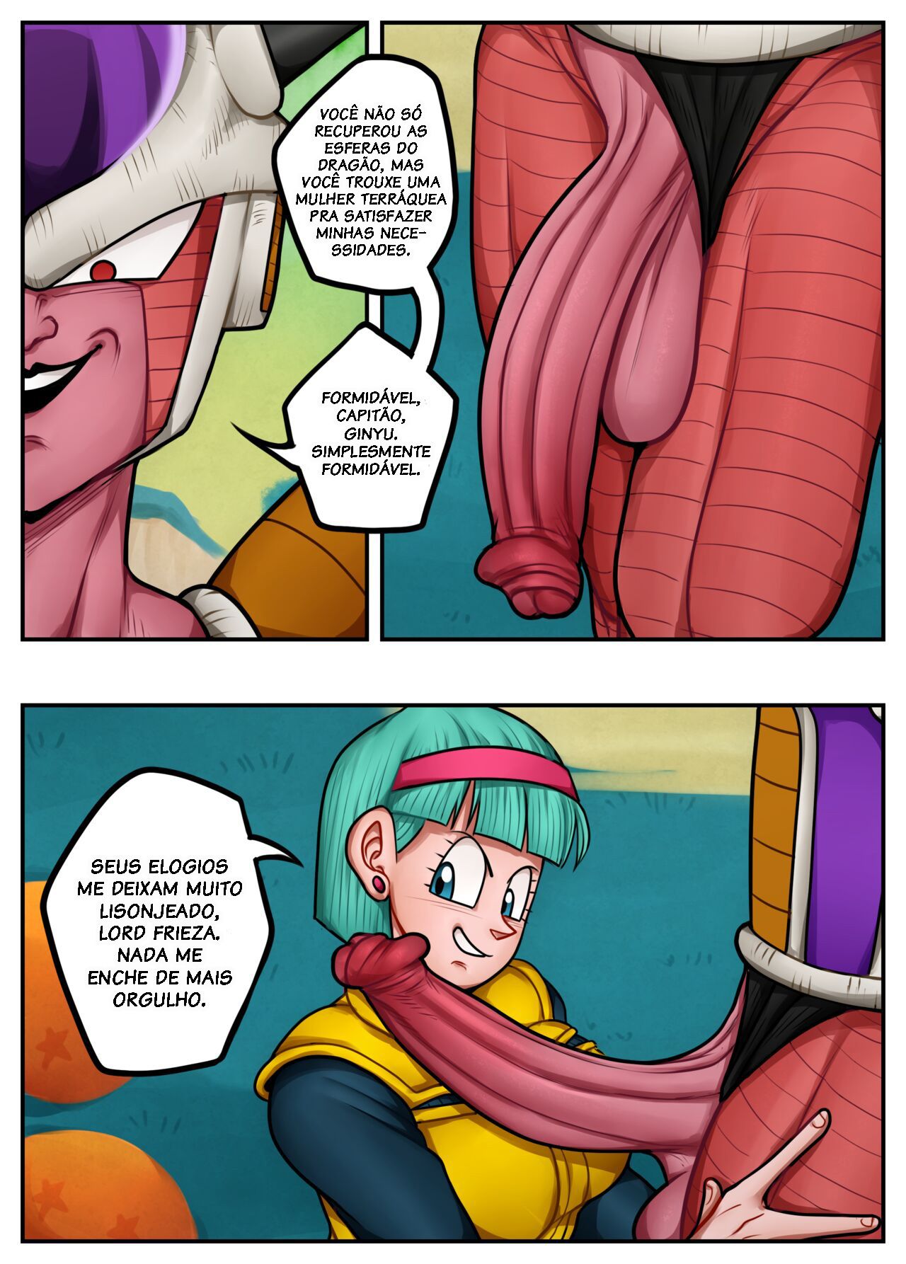 Bulma and Frieza Hentai pt-br 02