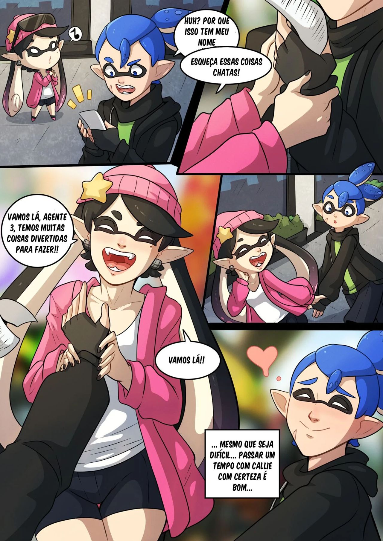 Mission : Callie Hentai pt-br 06