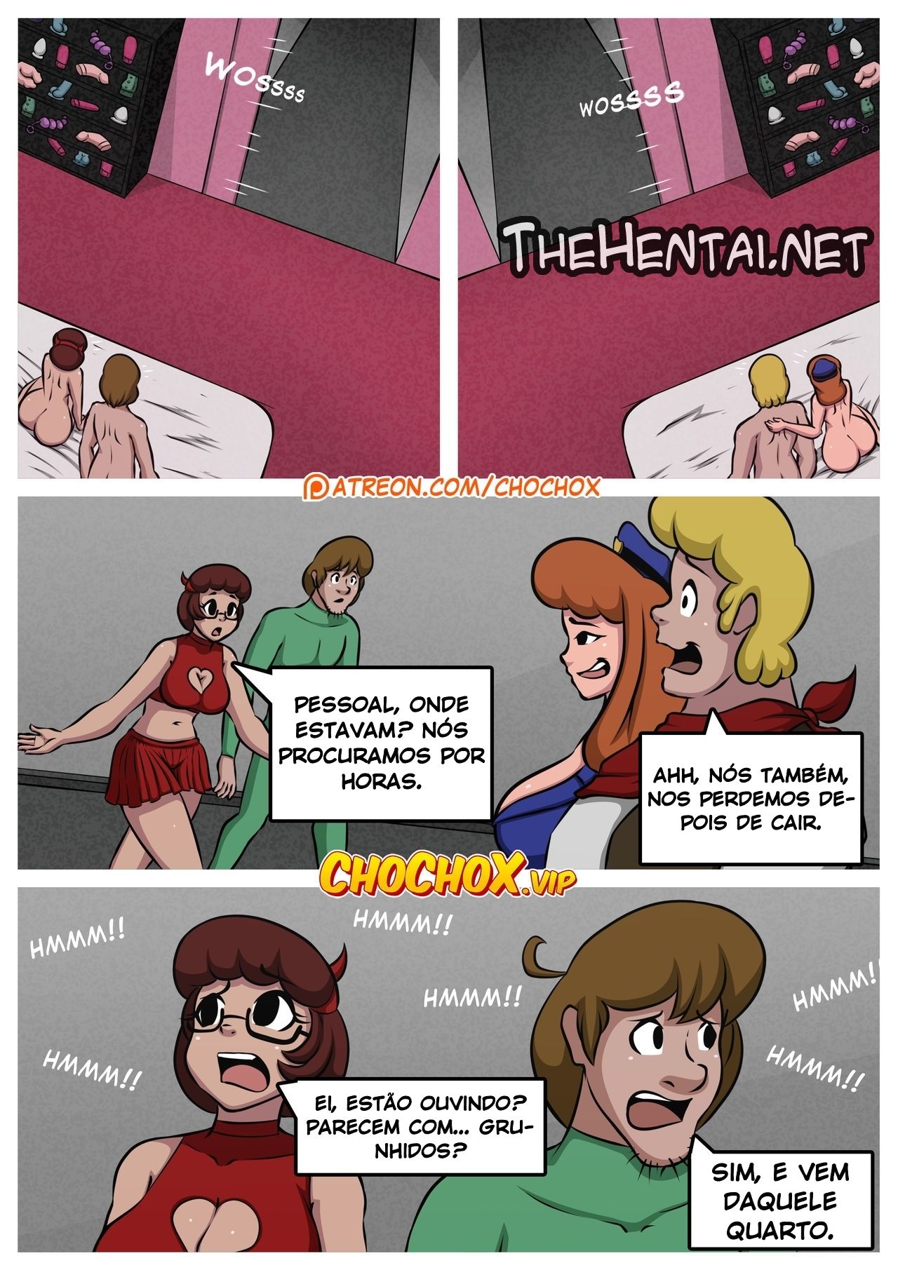 Scooby-Doo! - The Halloween Night Hentai pt-br 15