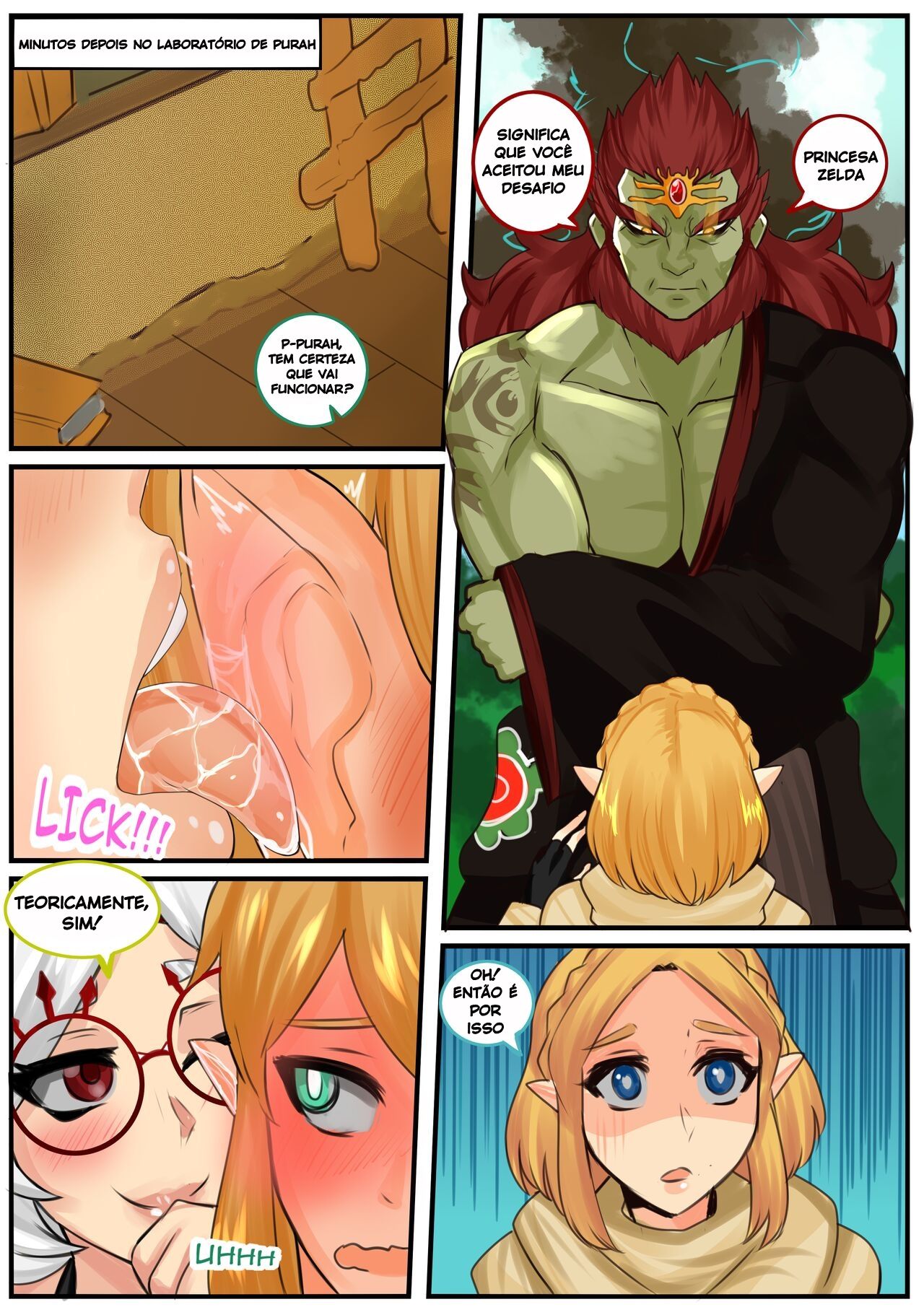 Legend of Ze-Link! Hentai pt-br 05