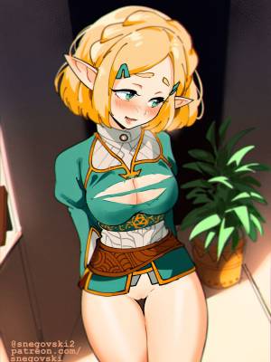 Snegovski - Zelda’s Triforce Hentai pt-br 42