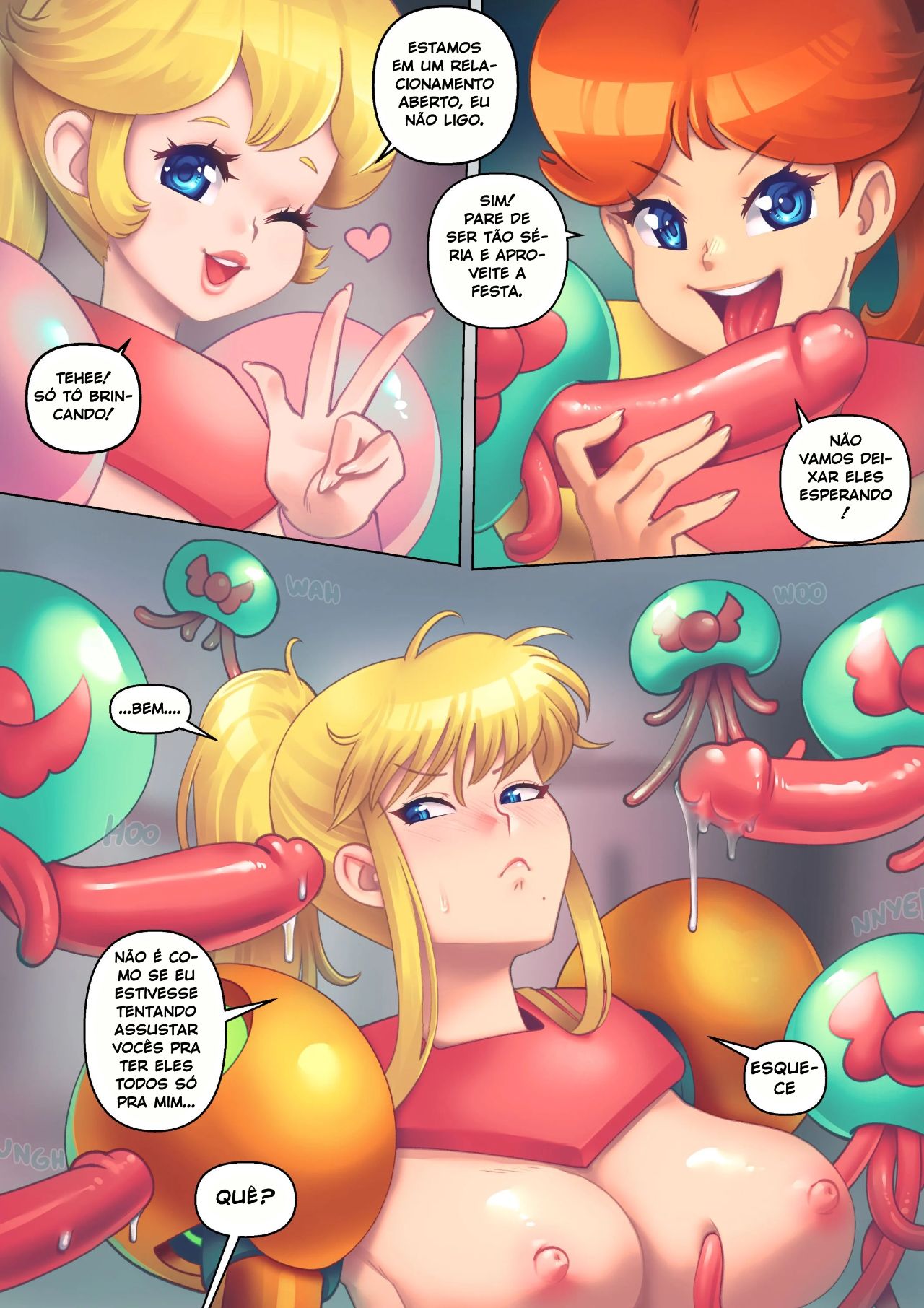 Super Marioid Comic Hentai pt-br 14