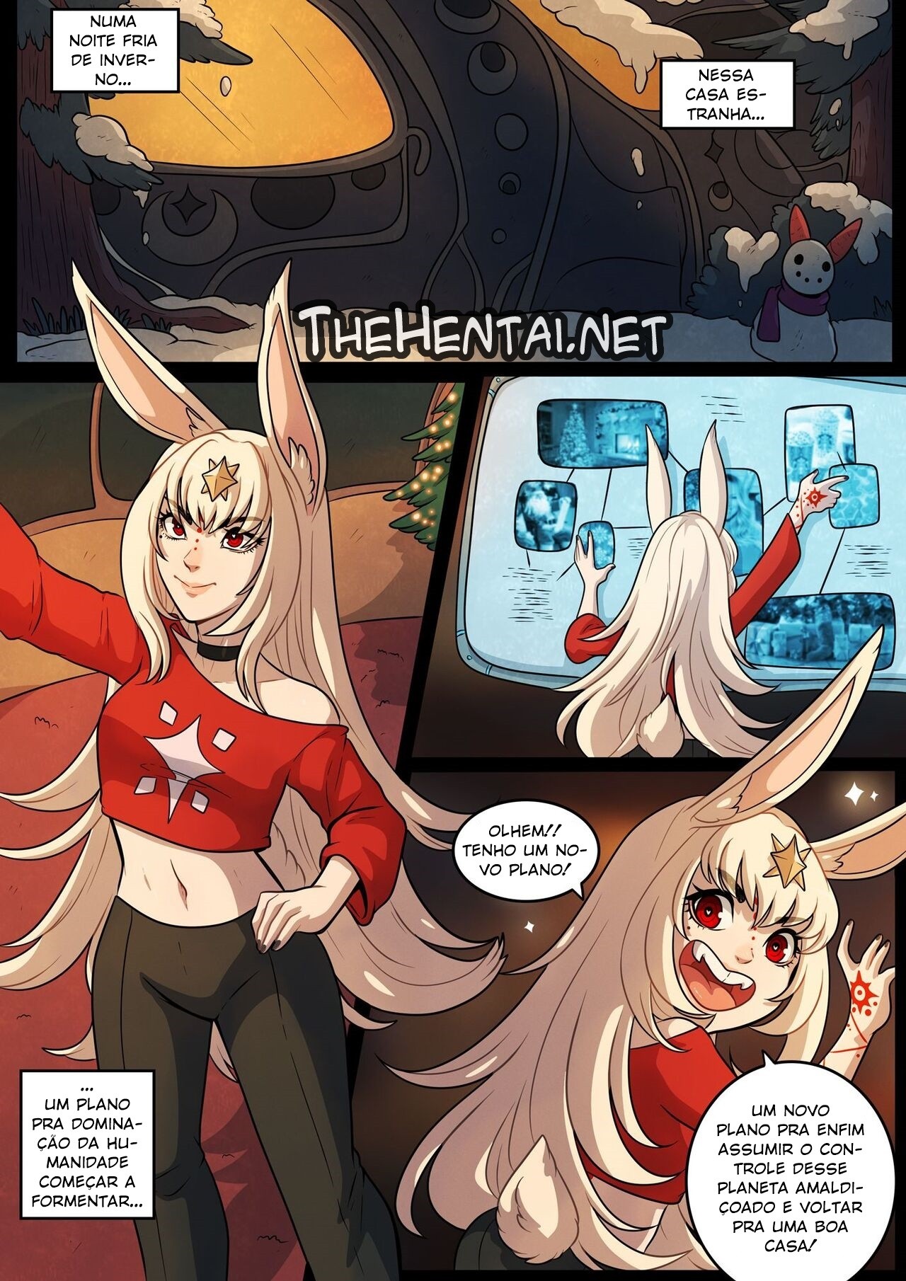  A Very Bunny Christmas Hentai pt-br 03