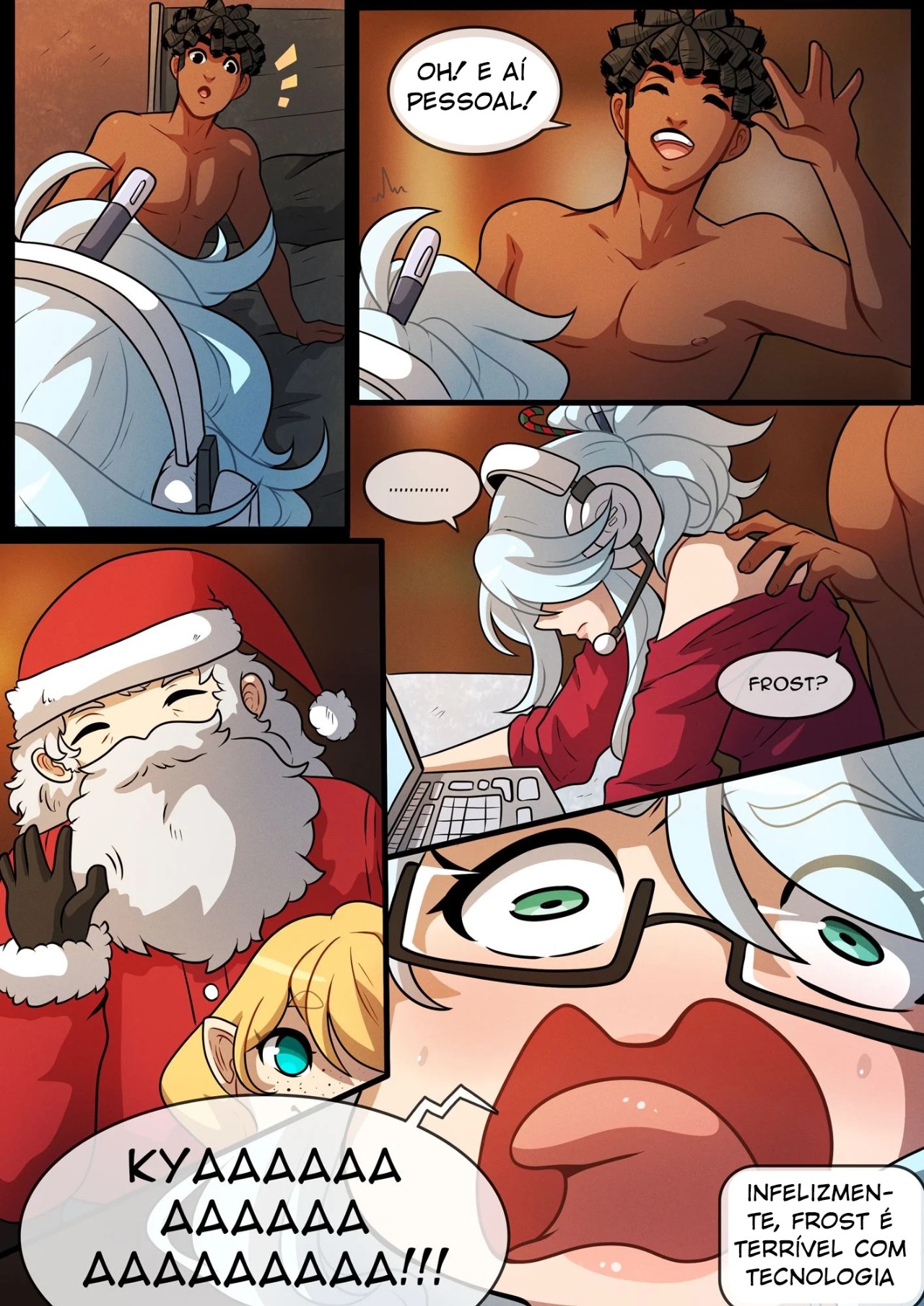 A Very Frosty Holiday Hentai pt-br 29