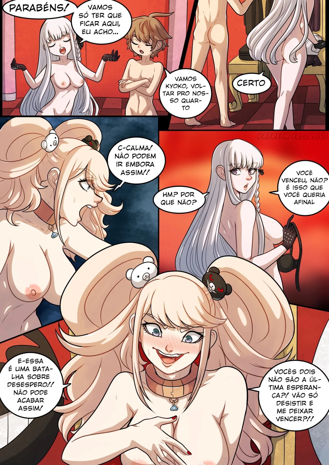 Junko’s Despair Game Part 3 Hentai pt-br 04