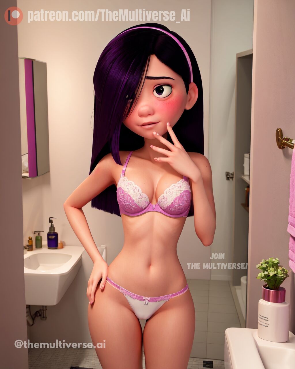 The Multiverse.Ai: Violet Parr Collection Hentai pt-br 06