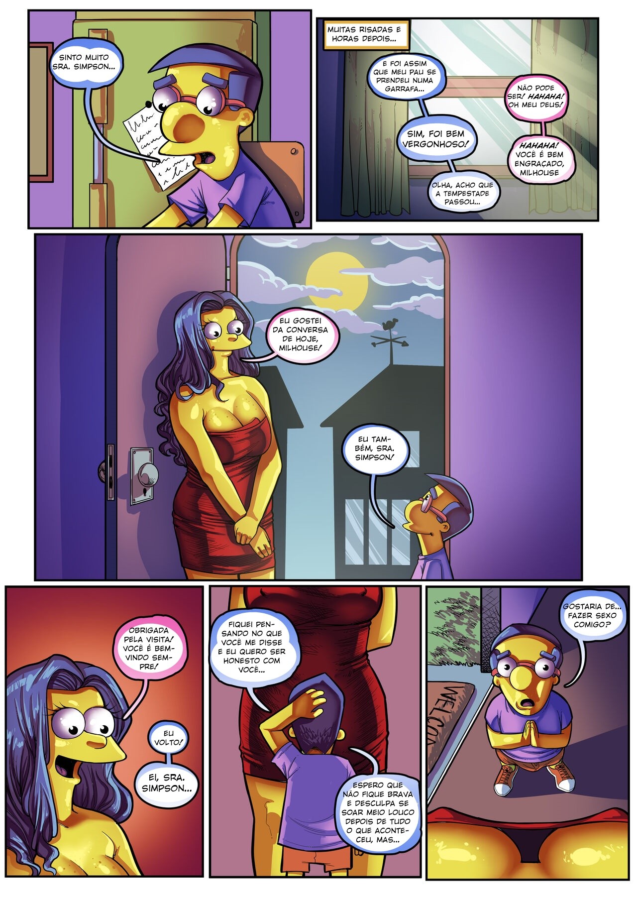 The Simpsons ”My Best Friend’s Mom” Hentai pt-br 45