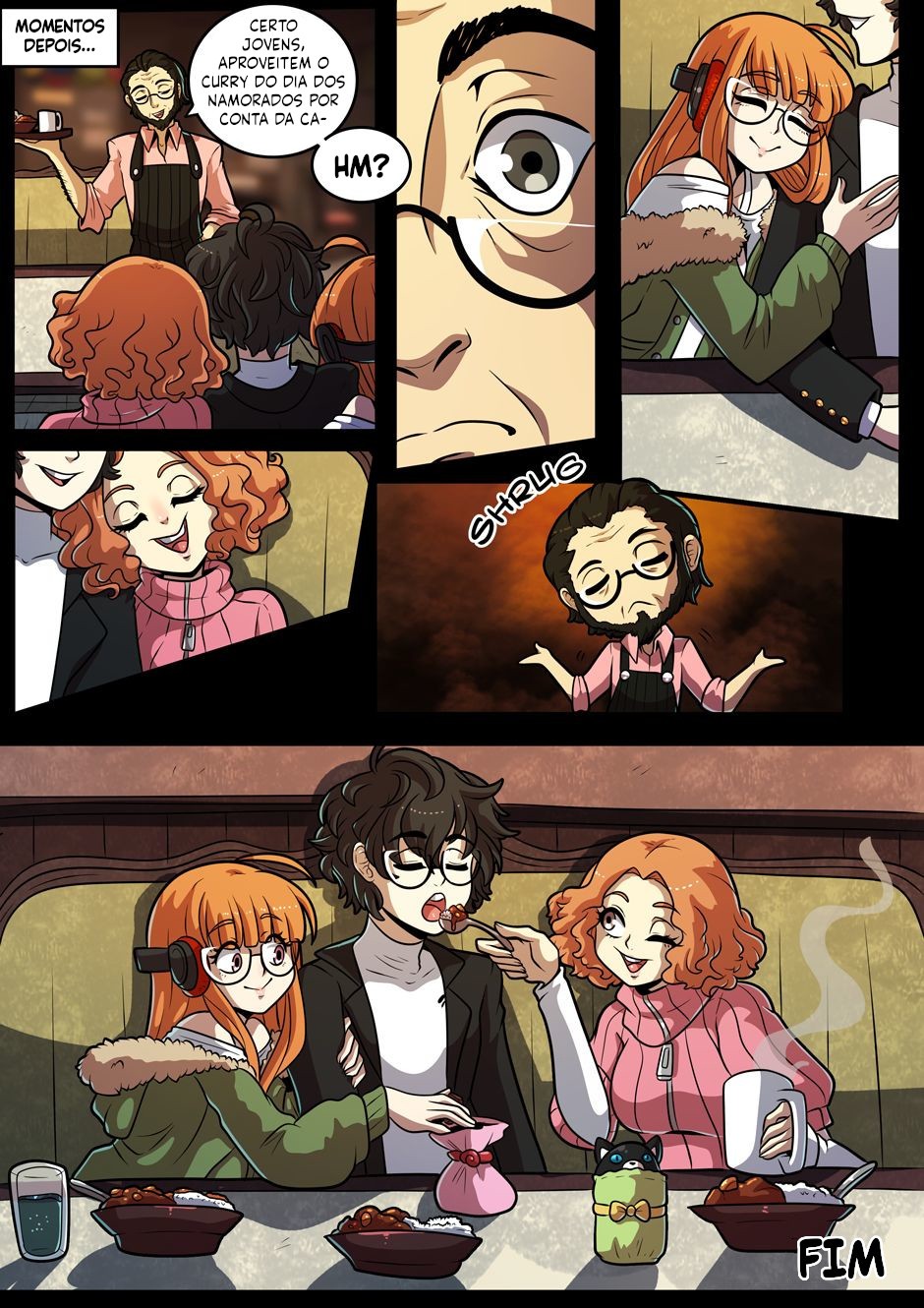 Joker/Futaba/Haru Comic Hentai pt-br 22