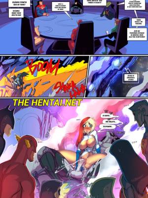 PowerGirl XXX Lobo Hentai pt-br 07