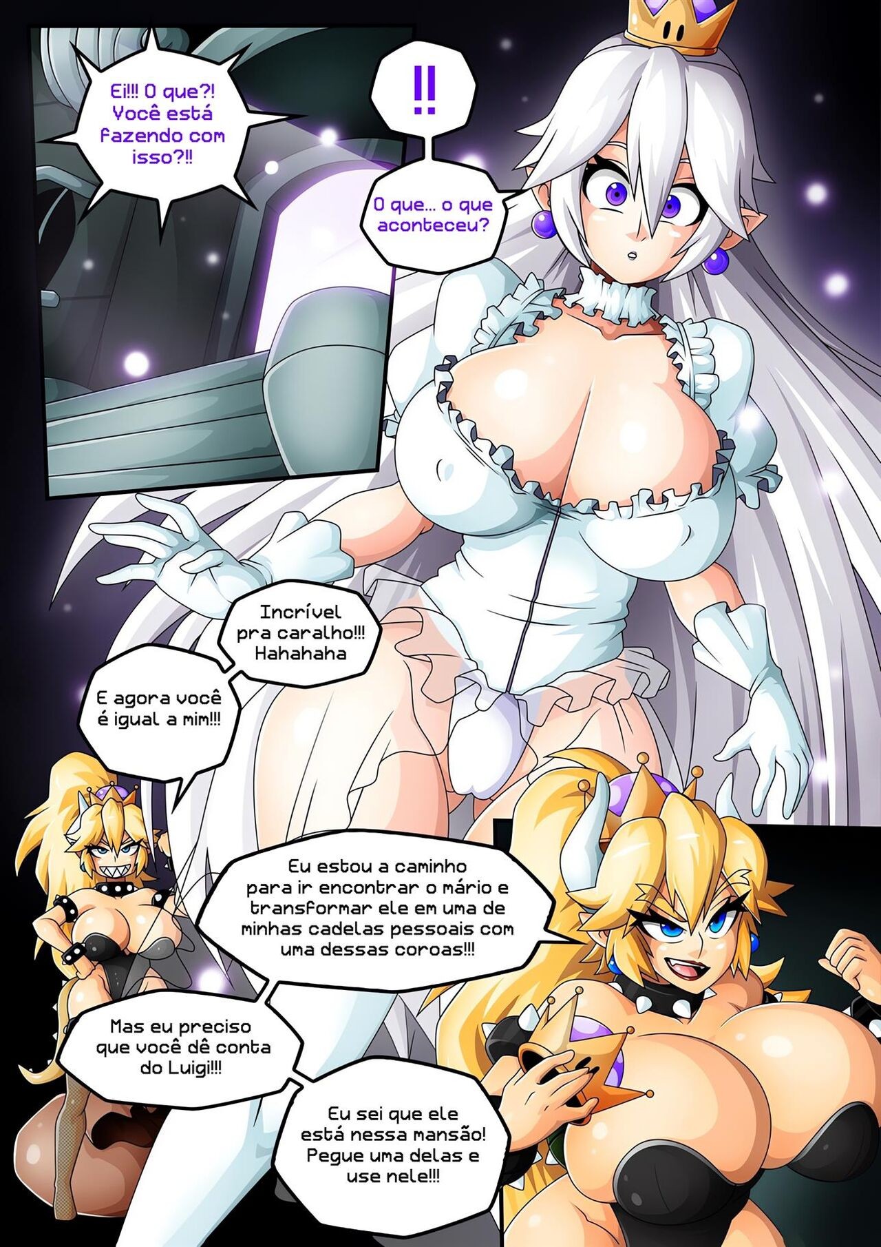 Bowsette By WitchKing00 Part 2 Hentai pt-br 04