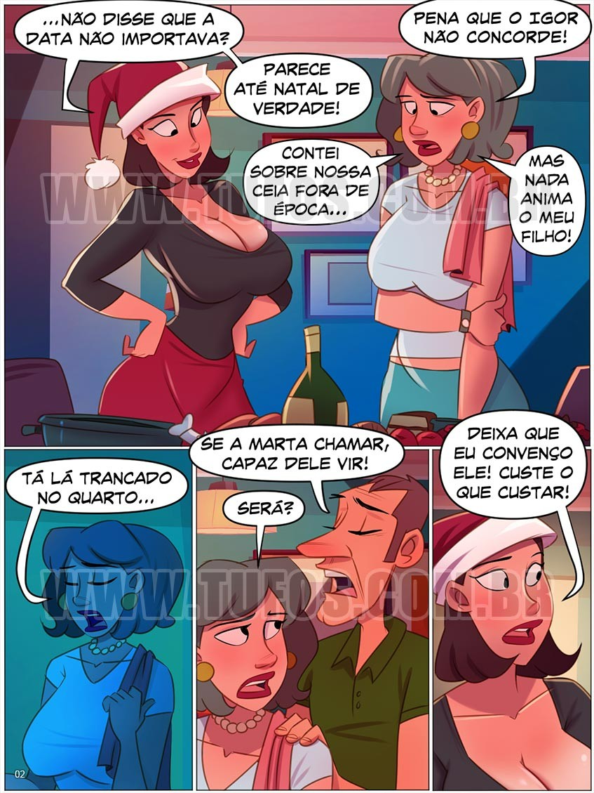 Feliz Natal atrasado (Tufos) Hentai pt-br 02